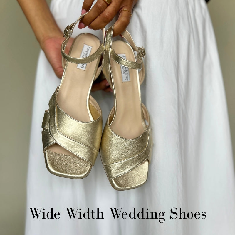 Our Top 5 Wide Width Wedding Shoes