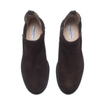 Koto Extra Wide Width Chelsea Boots - Brown Suede