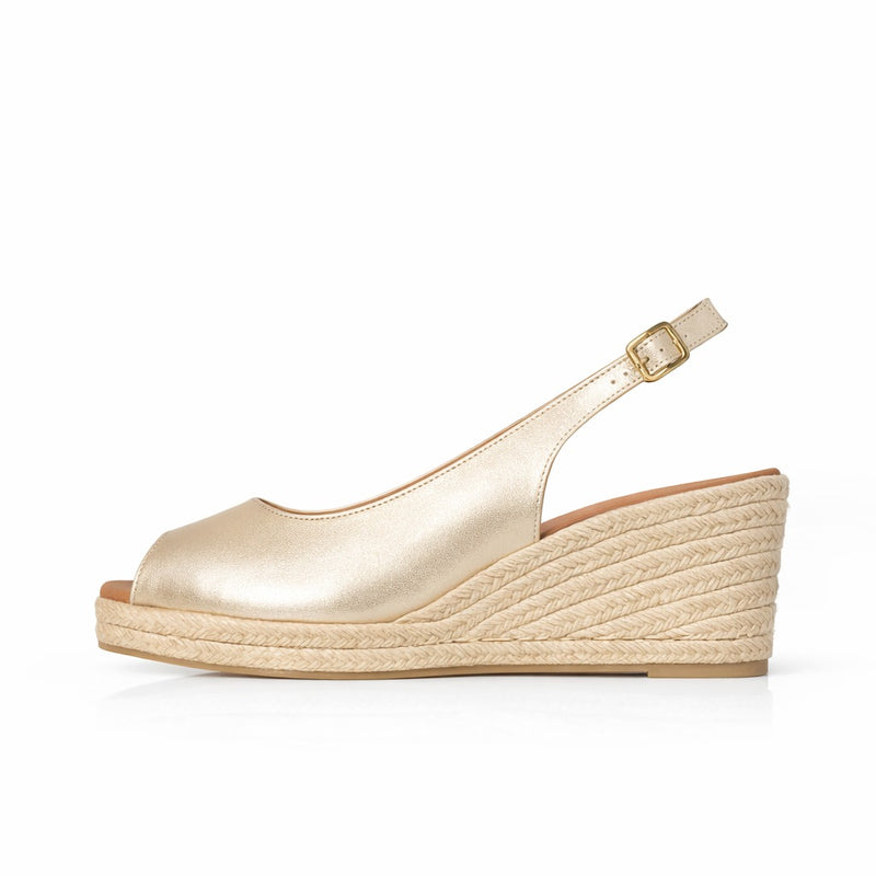 Betty Peep toe wedge