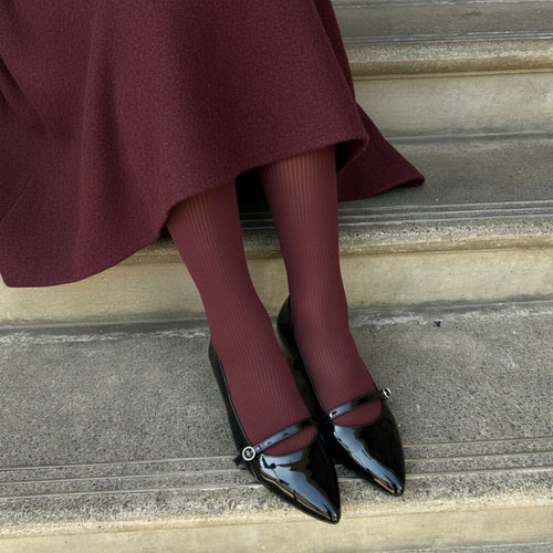 Billie Extra Wide Kitten Heels - Black Patent Leather