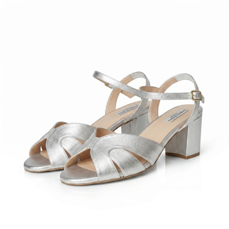 Brooke Extra Wide Width Sandal - Silver Leather – Sargasso and Brooke Extra Wide Width Sandal - Silver Leather – Sargasso and