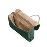 Clutch - Dark Green Suede