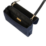 Clutch - Navy Suede