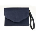 Clutch - Navy Suede