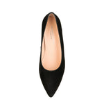 Eve Wide Width Pump – Black Suede