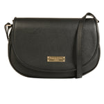 Harper Crossbody Bag - Black Leather