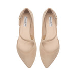 Indy Wide Width Flats - Nude Suede