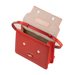 Jessamy Crossbody Bag - Red Leather