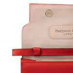 Jessamy Crossbody Bag - Red Leather