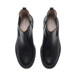 Koto Extra Wide Width Chelsea Boots - Black Leather