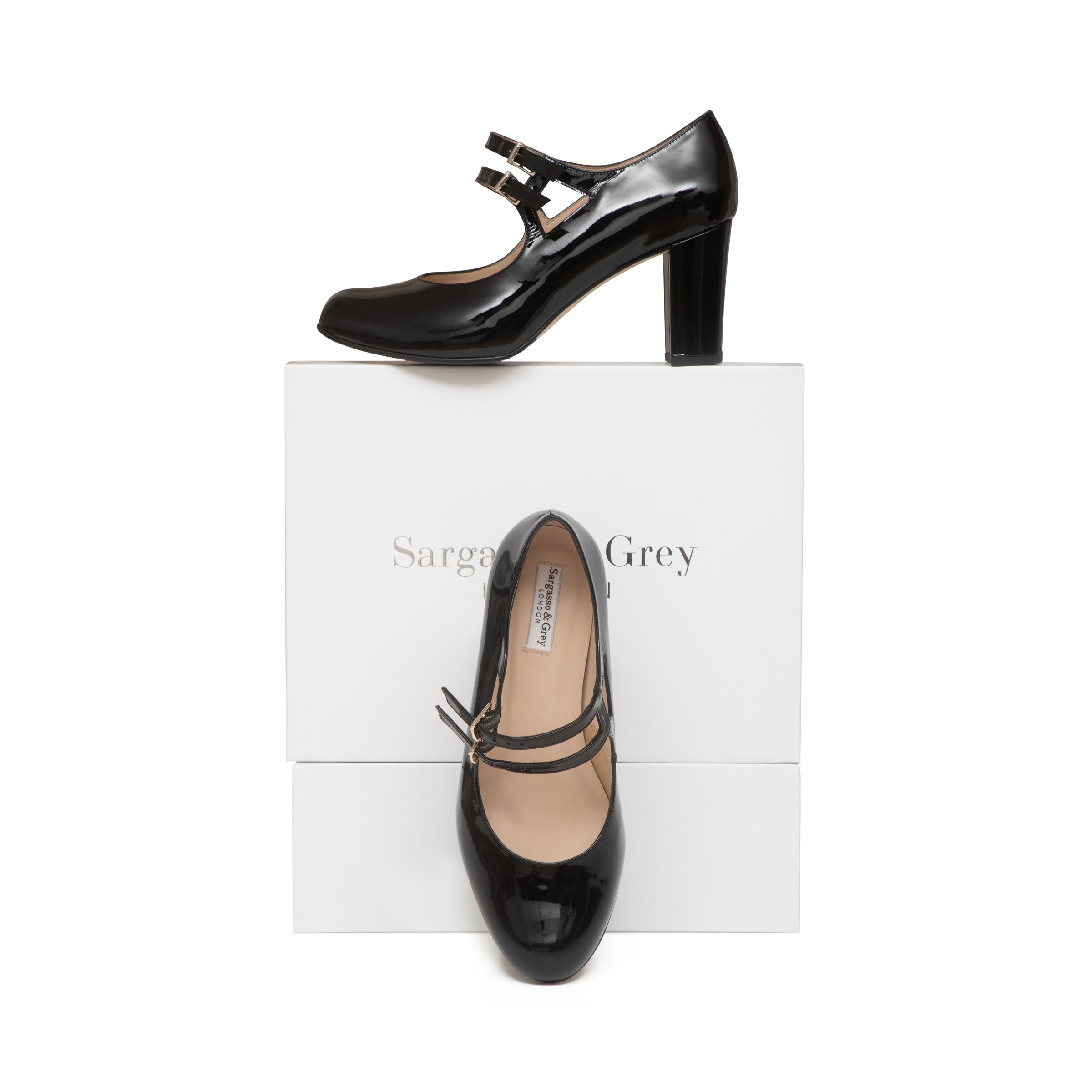 Grey mary jane pumps online