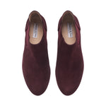 Lily Extra-Wide Width Boots - Burgundy Suede