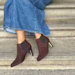 Lily Extra-Wide Width Boots - Brown Suede