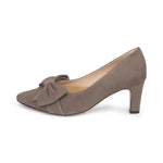 Lori Extra Wide Width Pump - Grey Suede