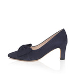 Lori Extra Wide Width Pump - Navy Suede