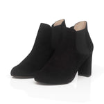 Lucille Extra-Wide Width Boots - Black Suede