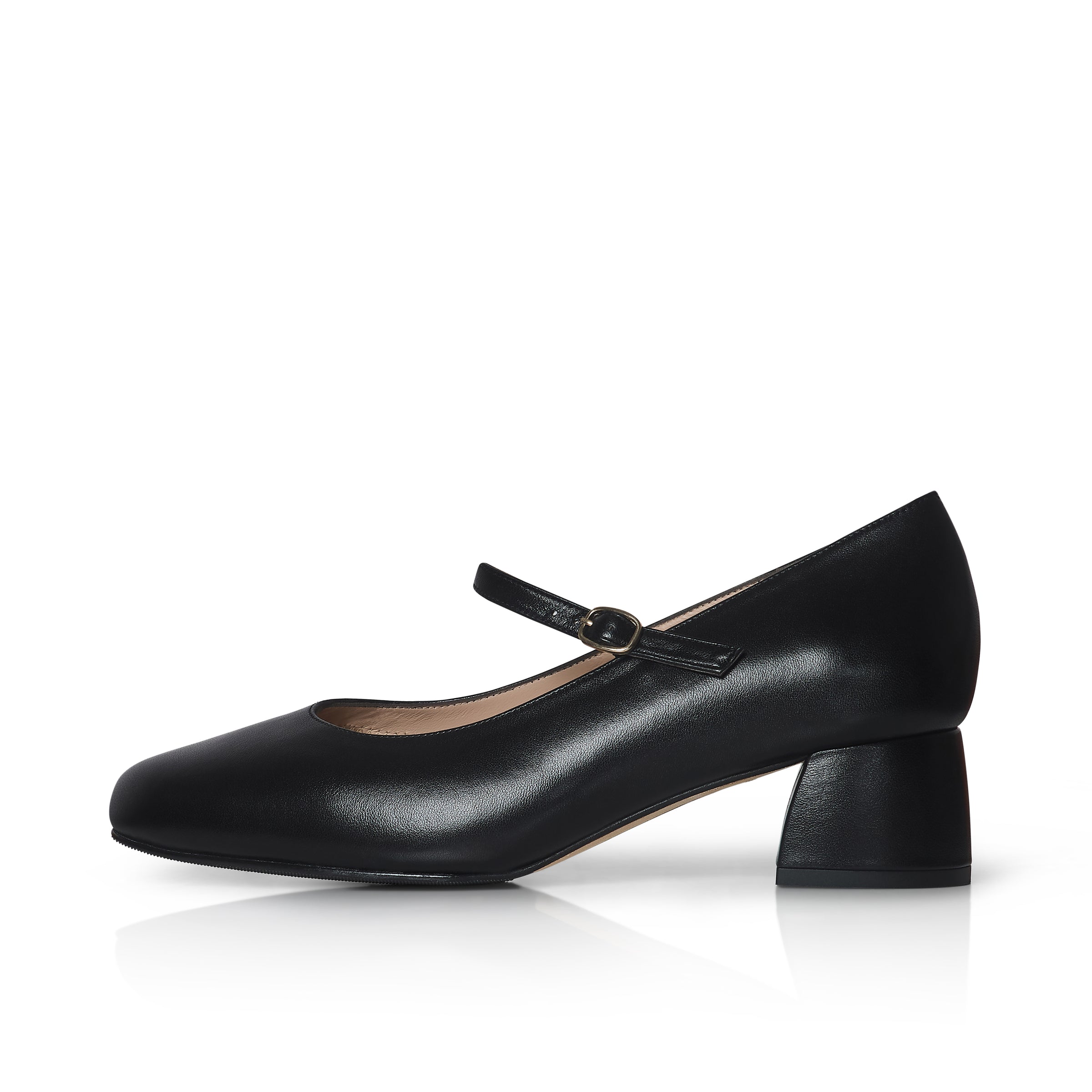 wide womens black dress shoes FLORAL Reina Women's Wide Width Satin Dress Shoes Black 7.5