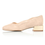 Olivia Wide Width Pumps – Pink Suede