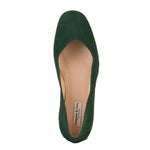 Olivia Wide Width Pumps – Green Suede