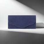 Elodie Clutch - Navy Suede
