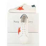 Superstella Wide Width Sneakers - Navy & Red