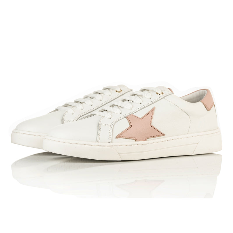 Superstella Wide Width Sneakers - Pale Pink