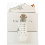 Superstella Wide Width Sneakers - Silver & Tan