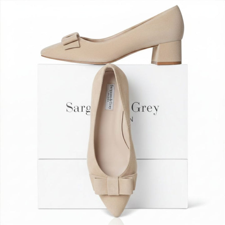 Wide Width Low Heels  Sargasso and Grey USA