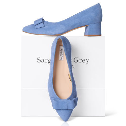 Wide Width Low Heels  Sargasso and Grey USA