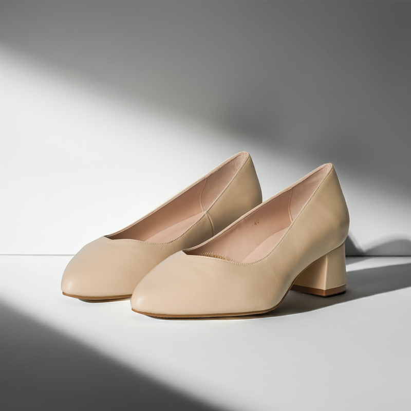 Tori Extra Wide Width Block Heel Pumps