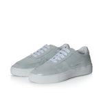 Emma Wide Width Sneakers - Silver Leather