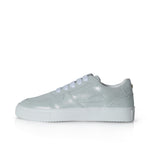 Emma Wide Width Sneakers - Silver Leather