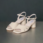 Erica - Wide Width Sandal - Almond Leather