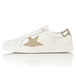 Superstella Wide Width Sneakers - Gold & Silver