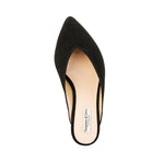 Jazz Wide Width Mules - Black Shine - Top